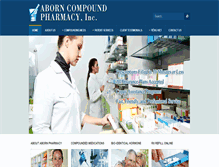 Tablet Screenshot of abornpharmacy.com